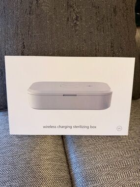 Wireless Charging Sterilizing Box (NWOT)